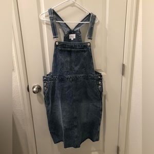 Denim Jumper Dress